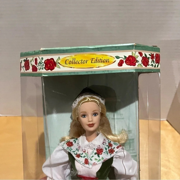 1999 Swedish Barbie Dolls of the World Collector Edition Doll Mattel NEW IN BOX - Picture 8 of 8